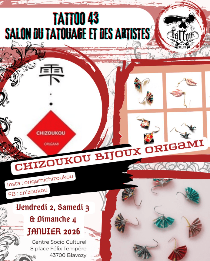 CHIZOUKOU Bijoux Origami